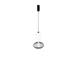 Závěsné LED svítidlo Inkas (černé, sklo) 16 W, 1860 lm, CCT 3000 / 3500 / 4000 K, rozměry 25 x 215 cm - FANEUROPE Obrázek pro produkt Závěsné LED svítidlo Inkas (černé, sklo) 16 W, 1860 lm, CCT 3000 / 3500 / 4000 K, rozměry 25 x 215 cm - FANEUROPE