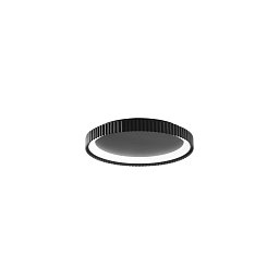 Stropní LED svítidlo Nike (černé, kov) 40 W, 5840 lm, DIP‑CCT 2700 / 3200 / 4000 K, pr. 49 x 7,5 cm - FANEUROPE Obrázek pro produkt Stropní LED svítidlo Nike (černé, kov) 40 W, 5840 lm, DIP‑CCT 2700 / 3200 / 4000 K, pr. 49 x 7,5 cm - FANEUROPE