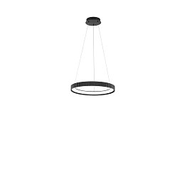 Závěsné LED svítidlo Nike (černé, kov) 40 W, 5840 lm, DIP‑CCT 2700 / 3200 / 4000 K, pr. 49 x 150 cm - FANEUROPE Obrázek pro produkt Závěsné LED svítidlo Nike (černé, kov) 40 W, 5840 lm, DIP‑CCT 2700 / 3200 / 4000 K, pr. 49 x 150 cm - FANEUROPE