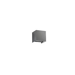 Nástěnné dvouúčelové LED svítidlo Alfa (šedé) 2 x 10 W, 1800 lm, CCT, IP54, 12 x 12 x 12 cm - FANEUROPE Obrázek pro produkt Nástěnné dvouúčelové LED svítidlo Alfa (šedé) 2 x 10 W, 1800 lm, CCT, IP54, 12 x 12 x 12 cm - FANEUROPE