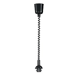 Závěsné svítidlo PENDEL SALISCENDI černá E27 9x9x125 cm - FANEUROPE Obrázek pro produkt Závěsné svítidlo PENDEL SALISCENDI černá E27 9x9x125 cm - FANEUROPE