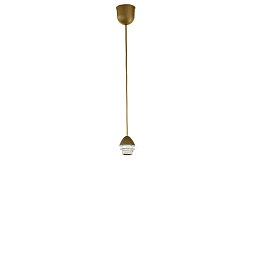 Závěsné svítidlo PENDEL zlatá E27 9,5x9,5x80 cm - FANEUROPE Obrázek pro produkt Závěsné svítidlo PENDEL zlatá E27 9,5x9,5x80 cm - FANEUROPE