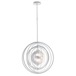 Závěsné svítidlo Club, bílé, 1 x E27, 50 x 120 cm - FANEUROPE Obrázek pro produkt Závěsné svítidlo Club, bílé, 1 x E27, 50 x 120 cm - FANEUROPE