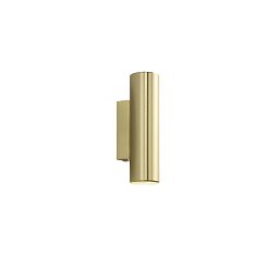 Nástěnné svítidlo Duduk kruhové, zlaté, 2 x GU10 Mini, 7 x 5 x 18 cm - FANEUROPE Obrázek pro produkt Nástěnné svítidlo Duduk kruhové, zlaté, 2 x GU10 Mini, 7 x 5 x 18 cm - FANEUROPE
