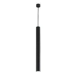 Závěsné svítidlo Fluke, kruhové, černé, 1 x GU10, 5,5 x 6 x 200 cm - FANEUROPE Obrázek pro produkt Závěsné svítidlo Fluke, kruhové, černé, 1 x GU10, 5,5 x 6 x 200 cm - FANEUROPE