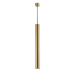 Závěsné svítidlo Fluke, kruhové, zlaté, 1 x GU10, 5,5 x 6 x 200 cm - FANEUROPE Obrázek pro produkt Závěsné svítidlo Fluke, kruhové, zlaté, 1 x GU10, 5,5 x 6 x 200 cm - FANEUROPE