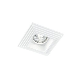 Zápustné svítidlo SPETTRO, sádra, hranaté, bílé, 35 W - FANEUROPE Obrázek pro produkt Zápustné svítidlo SPETTRO, sádra, hranaté, bílé, 35 W - FANEUROPE