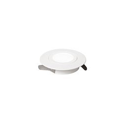 Zápustné svítidlo ZENIT LED, bílé, kulaté, 3000K, IP44, 550 lm, 6 W, 120 st., 9 x 2,5 cm - FANEUROPE Obrázek pro produkt Zápustné svítidlo ZENIT LED, bílé, kulaté, 3000K, IP44, 550 lm, 6 W, 120 st., 9 x 2,5 cm - FANEUROPE