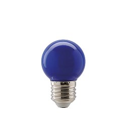 Žárovka LED E27, 1 W, 200 lm, modrá, 300 °, 45 x 69,5 mm, 15 000 h, CRI 80 - FANEUROPE Obrázek pro produkt Žárovka LED E27, 1 W, 200 lm, modrá, 300 °, 45 x 69,5 mm, 15 000 h, CRI 80 - FANEUROPE