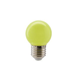 Žárovka LED E27, 1 W, 200 lm, žlutá, 300 °, 45 x 69,5 mm, 15 000 h, CRI 80 - FANEUROPE Obrázek pro produkt Žárovka LED E27, 1 W, 200 lm, žlutá, 300 °, 45 x 69,5 mm, 15 000 h, CRI 80 - FANEUROPE