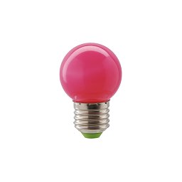 Žárovka LED E27, 1 W, 200 lm, rosa, 300 °, 45 x 69,5 mm, 15 000 h, CRI 80 - FANEUROPE Obrázek pro produkt Žárovka LED E27, 1 W, 200 lm, rosa, 300 °, 45 x 69,5 mm, 15 000 h, CRI 80 - FANEUROPE