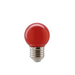 Žárovka LED E27, 1 W, 200 lm, rossa, 300 °, 45 x 69,5 mm, 15 000 h, CRI 80 - FANEUROPE Obrázek pro produkt Žárovka LED E27, 1 W, 200 lm, rossa, 300 °, 45 x 69,5 mm, 15 000 h, CRI 80 - FANEUROPE