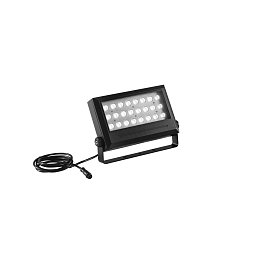 Venkovní reflektor, LED, AGILITY, RGBW, černá, 26.5 x 5 x 19.5 cm - FANEUROPE Obrázek pro produkt Venkovní reflektor, LED, AGILITY, RGBW, černá, 26.5 x 5 x 19.5 cm - FANEUROPE