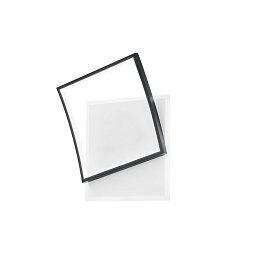 Stropní LED svítidlo AYRTON hranaté, černá, 42 W, 5200 lm, CCT, 37 x 10 x 42 cm - FANEUROPE Obrázek pro produkt Stropní LED svítidlo AYRTON hranaté, černá, 42 W, 5200 lm, CCT, 37 x 10 x 42 cm - FANEUROPE