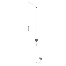 Nástěnné LED svítidlo CANDLE bronz, akrylát/hliník, 7 W, 720 lm, 4000 K, 400 x 20 x 4 cm - FANEUROPE Obrázek pro produkt Nástěnné LED svítidlo CANDLE bronz, akrylát/hliník, 7 W, 720 lm, 4000 K, 400 x 20 x 4 cm - FANEUROPE