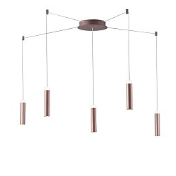Závěsné LED svítidlo CANDLE bronz, 35 W, 3600 lm, 4000 K, 400 x 20 x 4 cm - FANEUROPE Obrázek pro produkt Závěsné LED svítidlo CANDLE bronz, 35 W, 3600 lm, 4000 K, 400 x 20 x 4 cm - FANEUROPE