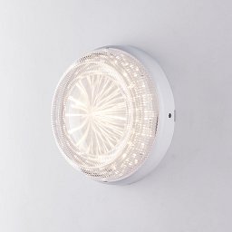 Venkovní stropní svítidlo LED CAPRI bílá plast 30 W 3200 lm 4000 K IP65 25,4x7,6 cm - FANEUROPE Obrázek pro produkt Venkovní stropní svítidlo LED CAPRI bílá plast 30 W 3200 lm 4000 K IP65 25,4x7,6 cm - FANEUROPE