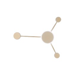Nástěnné LED svítidlo ETERE zlatá, 12 W, 1620 lm, CCT, 53 x 46 cm - FANEUROPE Obrázek pro produkt Nástěnné LED svítidlo ETERE zlatá, 12 W, 1620 lm, CCT, 53 x 46 cm - FANEUROPE