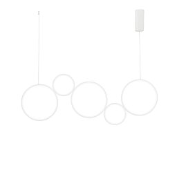 Závěsné LED svítidlo FREDY bílá, 60 W, 8000 lm, CCT, 115 x 46,7 x 150 cm - FANEUROPE Obrázek pro produkt Závěsné LED svítidlo FREDY bílá, 60 W, 8000 lm, CCT, 115 x 46,7 x 150 cm - FANEUROPE