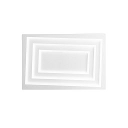 Stropní LED svítidlo HYPNOTIC bílá, 55 W, 7040 lm, CCT, 60 x 6 x 40 cm - FANEUROPE Obrázek pro produkt Stropní LED svítidlo HYPNOTIC bílá, 55 W, 7040 lm, CCT, 60 x 6 x 40 cm - FANEUROPE