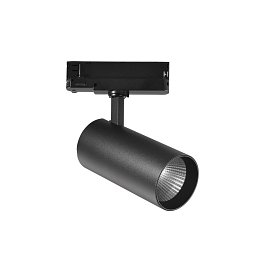 Třífázový lištový LED reflektor JET 40DA černá, 40 W, 3000-4000 K, 80 x 180 mm - FANEUROPE Obrázek pro produkt Třífázový lištový LED reflektor JET 40DA černá, 40 W, 3000-4000 K, 80 x 180 mm - FANEUROPE