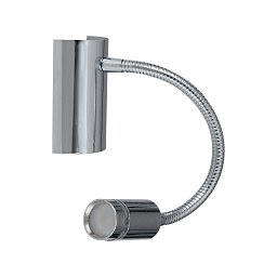 Nástěnné LED svítidlo KEPLER chrom, 3 W, 220 lm, 3000 K, 32 x 6 x 9 cm - FANEUROPE Obrázek pro produkt Nástěnné LED svítidlo KEPLER chrom, 3 W, 220 lm, 3000 K, 32 x 6 x 9 cm - FANEUROPE