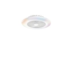 Stropní ventilátorové LED svítidlo Ponente Pro 46 W, 5500 lm, CCT RGBW, stmívatelné, RF ovladač, 15 x 55 cm - FANEUROPE Obrázek pro produkt Stropní ventilátorové LED svítidlo Ponente Pro 46 W, 5500 lm, CCT RGBW, stmívatelné, RF ovladač, 15 x 55 cm - FANEUROPE