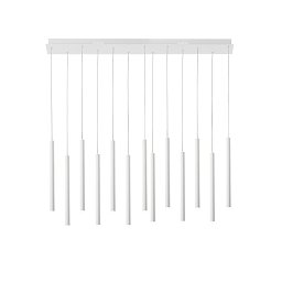 Závěsné svítidlo LED PYPE bílá 5 W 470 lm CCT 2,5 x 200 cm - FANEUROPE Obrázek pro produkt Závěsné svítidlo LED PYPE bílá 5 W 470 lm CCT 2,5 x 200 cm - FANEUROPE