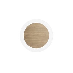 Stropní svítidlo LED SAMSARA černá/dřevo 35 W 5300 lm CCT 40x4,2 cm - FANEUROPE Obrázek pro produkt Stropní svítidlo LED SAMSARA černá/dřevo 35 W 5300 lm CCT 40x4,2 cm - FANEUROPE