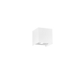 Nástěnné svítidlo LED ALFA bílá 2x10 W 1800 lm CCT 3000-4000 K IP54 12x12 cm - FANEUROPE Obrázek pro produkt Nástěnné svítidlo LED ALFA bílá 2x10 W 1800 lm CCT 3000-4000 K IP54 12x12 cm - FANEUROPE