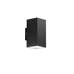 Venkovní nástěnné svítidlo LED POLO polykarbonát černá 2x8W 1960lm CCT IP65 16x7,8x9,9 cm - FANEUROPE Obrázek pro produkt Venkovní nástěnné svítidlo LED POLO polykarbonát černá 2x8W 1960lm CCT IP65 16x7,8x9,9 cm - FANEUROPE