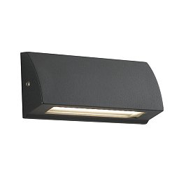 Venkovní nástěnné svítidlo LED SHELBY antracit hliník 4W 445lm CCT IP54 5,5x13x3,2 cm - FANEUROPE Obrázek pro produkt Venkovní nástěnné svítidlo LED SHELBY antracit hliník 4W 445lm CCT IP54 5,5x13x3,2 cm - FANEUROPE