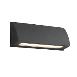 Venkovní nástěnné svítidlo LED SHELBY antracit hliník 6W 670lm CCT IP54 6x17x3,2 cm - FANEUROPE Obrázek pro produkt Venkovní nástěnné svítidlo LED SHELBY antracit hliník 6W 670lm CCT IP54 6x17x3,2 cm - FANEUROPE