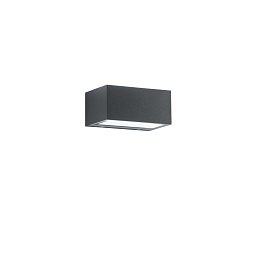 Venkovní nástěnné svítidlo LED TWIN antracit hliník 12W 1500lm CCT IP54 6,5x14x8,9 cm - FANEUROPE Obrázek pro produkt Venkovní nástěnné svítidlo LED TWIN antracit hliník 12W 1500lm CCT IP54 6,5x14x8,9 cm - FANEUROPE