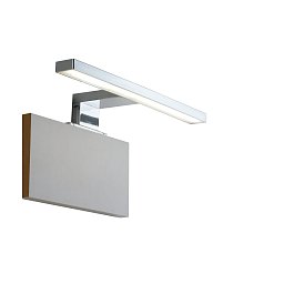 Nástěnné koupelnové svítidlo LED SACS chrom akrylát/plast 7 W 540 lm 4000 K IP44 4,6x30x10,3 cm - FANEUROPE Obrázek pro produkt Nástěnné koupelnové svítidlo LED SACS chrom akrylát/plast 7 W 540 lm 4000 K IP44 4,6x30x10,3 cm - FANEUROPE