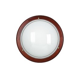 Stropní svítidlo 1010 bílá dřevo 2xE27 40x9,5 cm - FANEUROPE Obrázek pro produkt Stropní svítidlo 1010 bílá dřevo 2xE27 40x9,5 cm - FANEUROPE