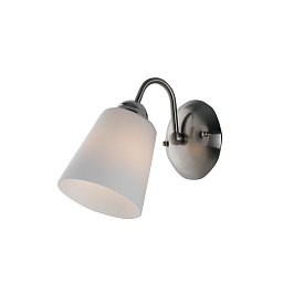 Nástěnné svítidlo 1162, nikl, 1 x E14, 11 x 26 x 17 cm - FANEUROPE Obrázek pro produkt Nástěnné svítidlo 1162, nikl, 1 x E14, 11 x 26 x 17 cm - FANEUROPE