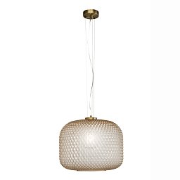 Závěsné svítidlo Ashford Sferica, jantarové, 1 x E27, 40 x 150 cm - FANEUROPE Obrázek pro produkt Závěsné svítidlo Ashford Sferica, jantarové, 1 x E27, 40 x 150 cm - FANEUROPE