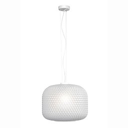 Závěsné svítidlo Ashford Sferica, bílé, 1 x E27, 40 x 150 cm - FANEUROPE Obrázek pro produkt Závěsné svítidlo Ashford Sferica, bílé, 1 x E27, 40 x 150 cm - FANEUROPE