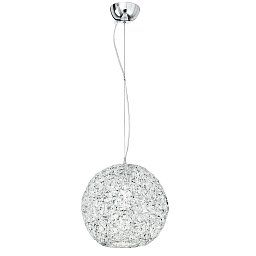Závěsné svítidlo Astra, chrom, 1 x E27, 35 x 120 cm - FANEUROPE Obrázek pro produkt Závěsné svítidlo Astra, chrom, 1 x E27, 35 x 120 cm - FANEUROPE