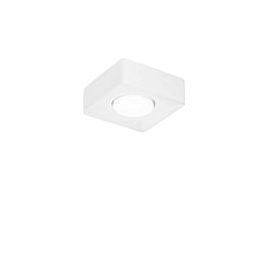 Stropní svítidlo Athen hranaté, bílé, 1 x GX53, 14 x 14 x 5,3 cm - FANEUROPE Obrázek pro produkt Stropní svítidlo Athen hranaté, bílé, 1 x GX53, 14 x 14 x 5,3 cm - FANEUROPE