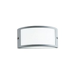 Venkovní nástěnné svítidlo Austin, stříbrné, 1 x E27, IP54, 25 x 13 x 12 cm - FANEUROPE Obrázek pro produkt Venkovní nástěnné svítidlo Austin, stříbrné, 1 x E27, IP54, 25 x 13 x 12 cm - FANEUROPE