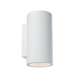 Nástěnné svítidlo Banjie Tubolare, bílé, 2 x GU10, 12 x 24 cm - FANEUROPE Obrázek pro produkt Nástěnné svítidlo Banjie Tubolare, bílé, 2 x GU10, 12 x 24 cm - FANEUROPE