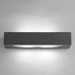 Nástěnné svítidlo Candida, beton/bílé, 2xE14, 36 x 9 x 7 cm - FANEUROPE Obrázek pro produkt Nástěnné svítidlo Candida, beton/bílé, 2xE14, 36 x 9 x 7 cm - FANEUROPE