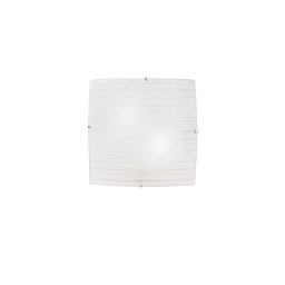 Stropní svítidlo Celine, bílé, 2xE27, 30 x 30 x 9 cm - FANEUROPE Obrázek pro produkt Stropní svítidlo Celine, bílé, 2xE27, 30 x 30 x 9 cm - FANEUROPE