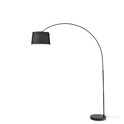 Stojací lampa Piantana Dream, černá, 1 x E27, 152 x 40 x 200 cm - FANEUROPE Obrázek pro produkt Stojací lampa Piantana Dream, černá, 1 x E27, 152 x 40 x 200 cm - FANEUROPE