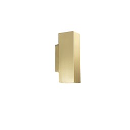 Nástěnné svítidlo Duduk hranaté, zlaté, 2 x GU10 Mini, 7 x 5 x 18 cm - FANEUROPE Obrázek pro produkt Nástěnné svítidlo Duduk hranaté, zlaté, 2 x GU10 Mini, 7 x 5 x 18 cm - FANEUROPE