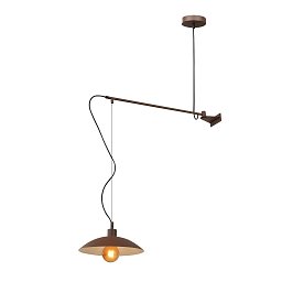 Nástěnné svítidlo Eldorado, corten, 1 x E27, 83 x 30 x 128 cm - FANEUROPE Obrázek pro produkt Nástěnné svítidlo Eldorado, corten, 1 x E27, 83 x 30 x 128 cm - FANEUROPE