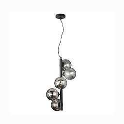 Závěsné svítidlo Honey, černé, 5 x G9, 36,1 x 183 cm - FANEUROPE Obrázek pro produkt Závěsné svítidlo Honey, černé, 5 x G9, 36,1 x 183 cm - FANEUROPE