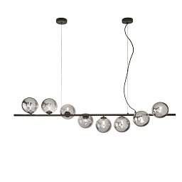 Závěsné svítidlo Honey, černé, 8 x G9, 145 x 33,5 x 165 cm - FANEUROPE Obrázek pro produkt Závěsné svítidlo Honey, černé, 8 x G9, 145 x 33,5 x 165 cm - FANEUROPE